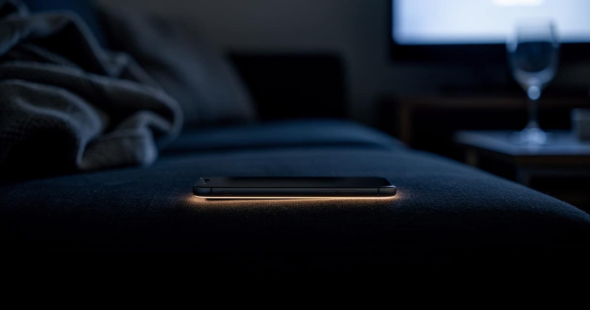 How to stop self-sabotaging — person pausing mid-step on a path, choosing a new direction