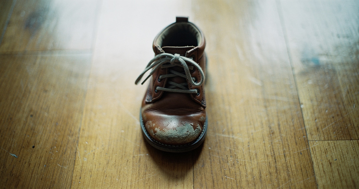 trauma stored in body — person in self-soothing posture with hands on chest