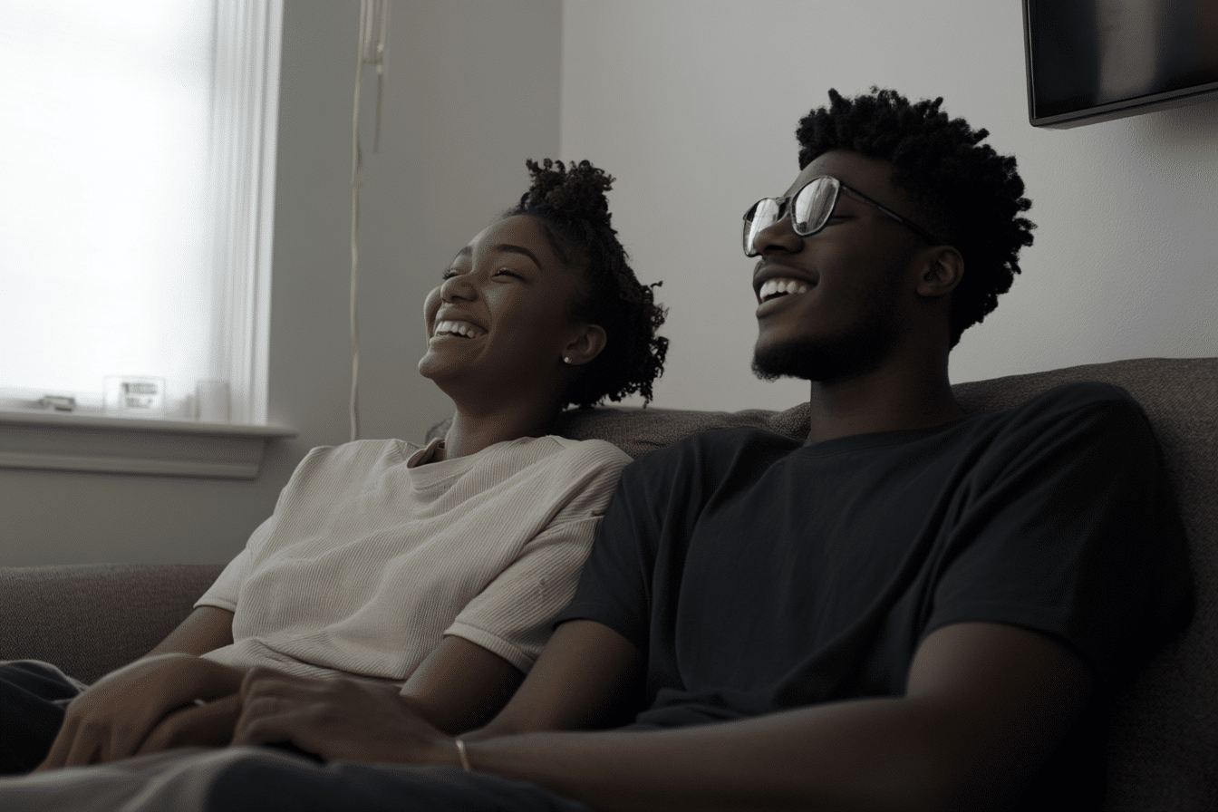a couple creating connection and intimacy 